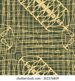 shifted lines - two color abstract vector seamless pattern