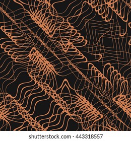 shifted lines - two colors abstract vector seamless pattern