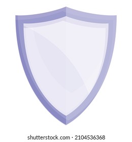 Shild icon cartoon vector. System defense. Safety check