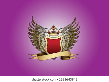 shild vector badges and stickers vector. Shild badges. Vector badge and labels. Vector illustration.gold colour shild and frame, 3d shild.