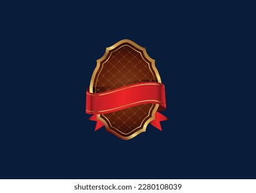 shild vector badges and stickers vector. Shilds badges. Vector badge and labels. Vector illustration.gold colour shild and frame, 3d shild.