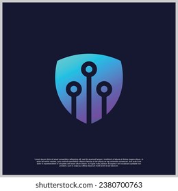 Diseño de logotipo con un concepto único Vector Premium