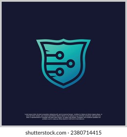 Diseño de logotipo con un concepto único Vector Premium