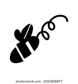 Shilouette Hand Drawn Abstract Element Vector