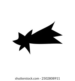 Shilouette handgezeichnetes abstraktes Element, Vektor