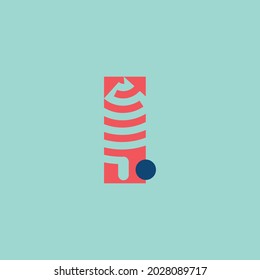 Shilouette tree and Fish ind Recatangle shape