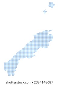 Shimane map circle dot icon