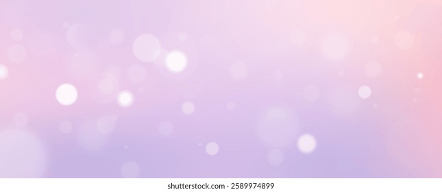 Shimmer of Light. Bokeh Effect. Sparkle of Bokeh.