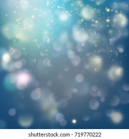 Shimmering blur background with shining lights. And also includes EPS 10 vector
