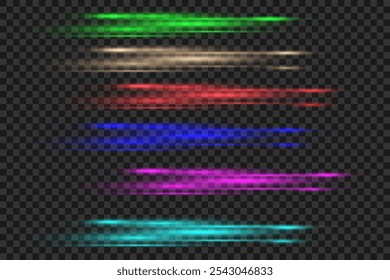 Shimmering bright dust. Bokeh lights. Festive design. Light effect background. Christmas background of shining dust. Glowing elements.Isolated light effects on a transparent background.vector graphics