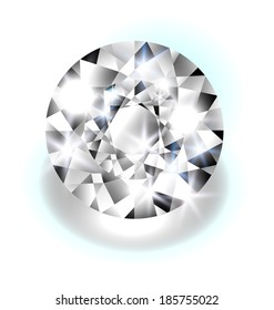 Shimmering diamond background 