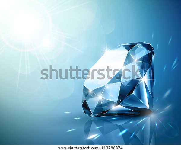 Shimmering diamond\
background