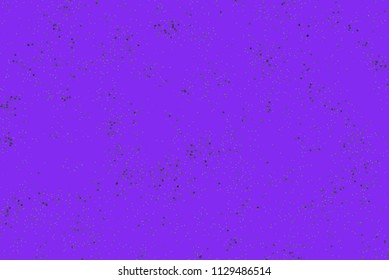 Shimmering dots on purple background. Bright festive pattern. Abstract backdrop with halftone effect Vector illustration