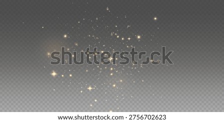 Shimmering Dust. Bokeh Lights. Festive Designs.White png dust light. Bokeh light lights effect background. Christmas background of shining dust. Christmas glowing light confetti and spark overlay.