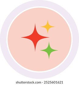 Shimmering Glitter Icon Representing Sparkle, Shine, and Glamour, Perfect for Enhancing Celebrations, Festivities, and Creative Projects with a Touch of Dazzle and Elegance