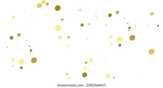 "Shimmering Golden Particles and Glittering Confetti Dancing Lightly on a Clear Transparent Background, Creating a Magical and Opulent Atmosphere for Any Occasion"
