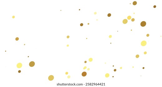 "Shimmering Golden Particles and Glittering Confetti Dancing Lightly on a Clear Transparent Background, Creating a Magical and Opulent Atmosphere for Any Occasion"
