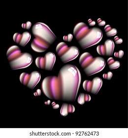 shimmering heart