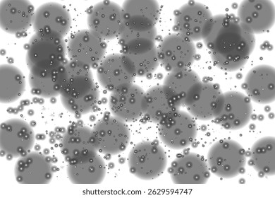 Shimmering light particles scatter smoothly, enhancing dreamy festive aesthetics. Transparent luminous bokeh effects glow beautifully, adding magical atmospheric depth. Golden confetti swirls