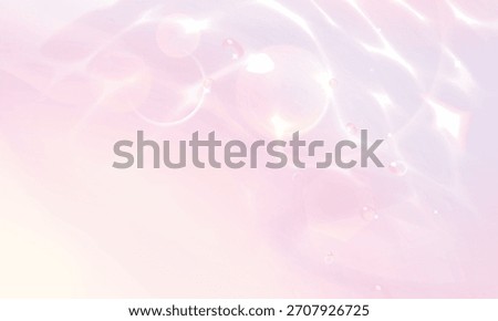 Shimmering pink water surface background