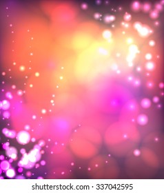 shine  background with light soft lilac and yellow colors. autumn background