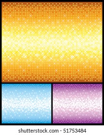 Shine backgrounds set