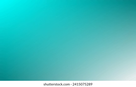 Una textura de fondo de degradado de color de menta azul brillante. Ilustración moderna de diseño de patrones abstractos para obras de arte, papel pintado, plantilla, cartel, cartel, portada, decoración, fondo, idea, tarjeta de saludo