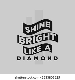 Shine Bright Like a Diamond: Sparkling Vector Illustration for Confidence and Inspiration