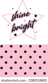 shine bright star texture magic