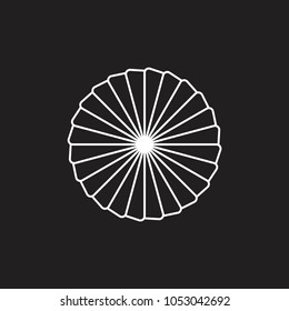 shine bright symbol logo vector