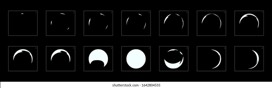 Shine bubble blast animation effect. frame by frame classic animation sprite sheet for game, cartoon, video, animation or motion