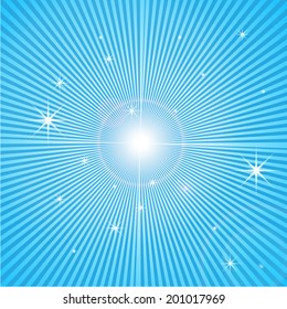 shine burst sunray vector illustration