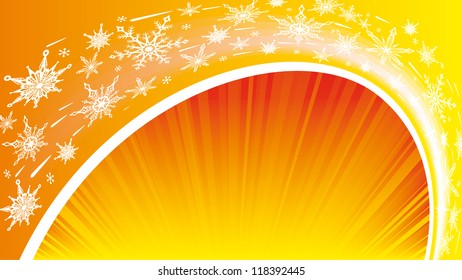 Shine Christmas Background
