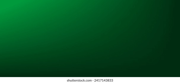 Eine glänzende, dunkelgrüne Farbverlauf-Hintergrundstruktur. Elegante moderne, abstrakte Musterdesign-Illustration für Kunstwerke, Tapeten, Vorlagen, Banner, Poster, Deckel, Dekoration, Hintergrund, Business