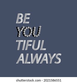 shine diamond silver sparkle text line tee slogan illustration art vector