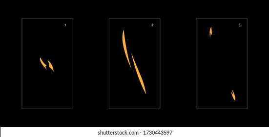 Shine dust effect. Dust explosion animation effect. Animation sprite sheet for games, cartoon or animation. vector style animation effect 1519.