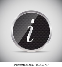 Shine glossy computer icon vector illustration