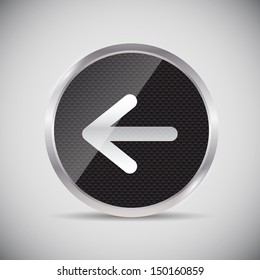 Shine glossy computer icon vector illustration