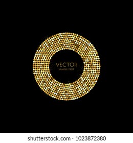 shine gold vector Luxury background