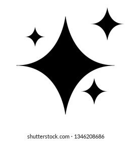	
Shine icon, Clean star icon