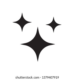 Shine icon, Clean star icon