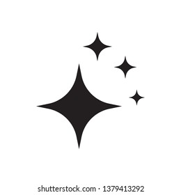 Shine icon, Clean star icon