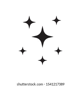 Shine icon, Clean star icon