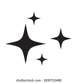 Shine icon, Clean star icon