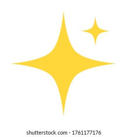 shine icon isolated on white background. vector illustration