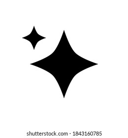 glänzende Symbol einzeln auf weißem Hintergrund. Vektorgrafik