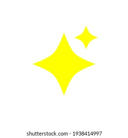 shine icon isolated on white background. vector illustration