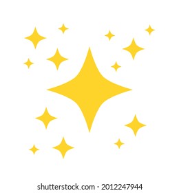 shine icon isolated on white background. vector illustration