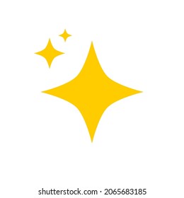 shine icon isolated on white background. vector illustration
