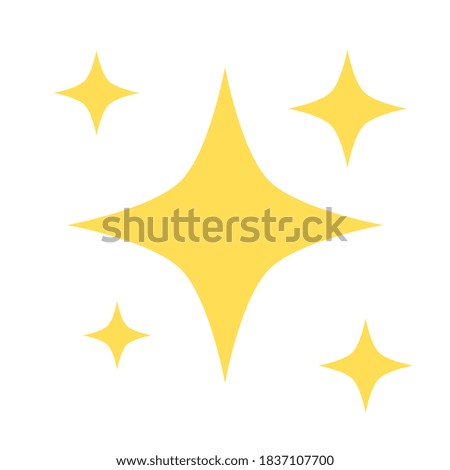 shine icon isolated on white background. vector illustration
